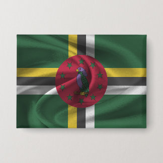 Dominica Flag Button