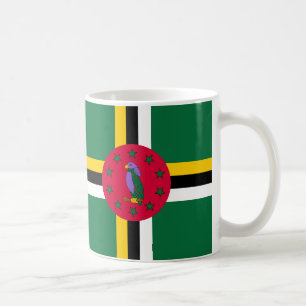 Dominica Flag Ceramic Mug