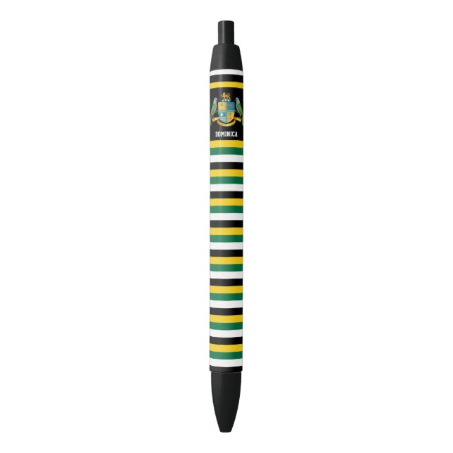 Dominica Flag Cute Patriotic Pen (Front Vertical)