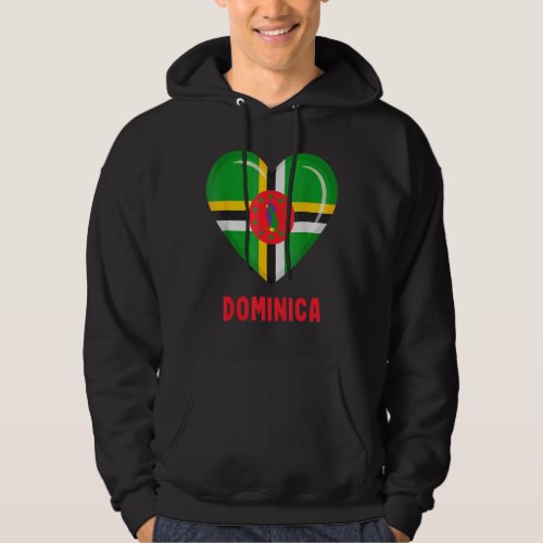 Dominica Flag  Dominican Hoodie