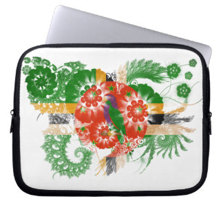 Dominica Flag Laptop Sleeve