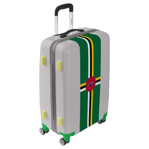 Dominica Flag Luggage