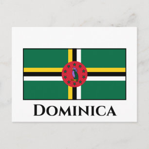 Dominica Flag Postcard