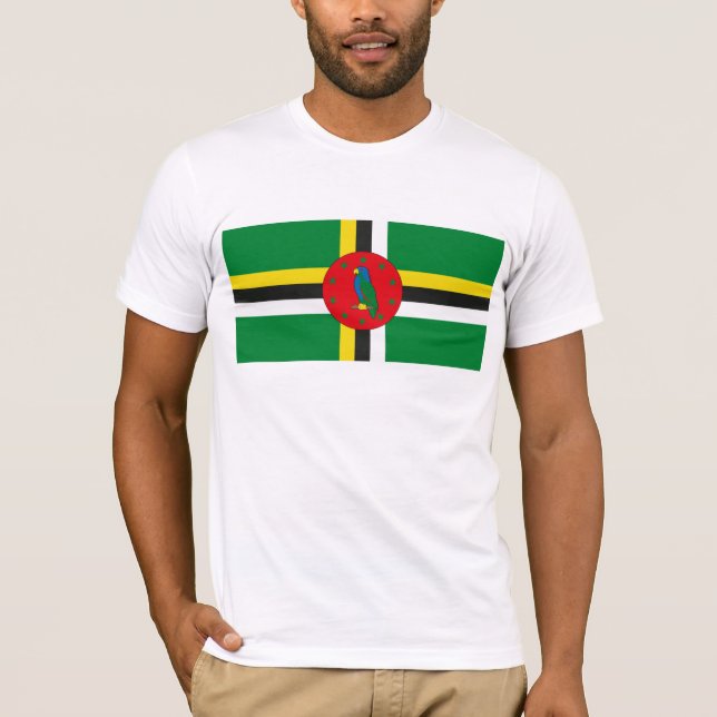 Dominica Flag T-shirt (Front)