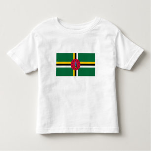 Dominica Flag Toddler T-shirt
