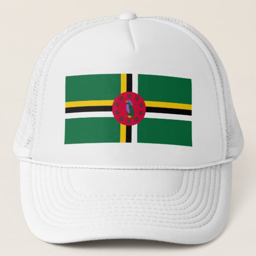 Dominica Flag Trucker Hat