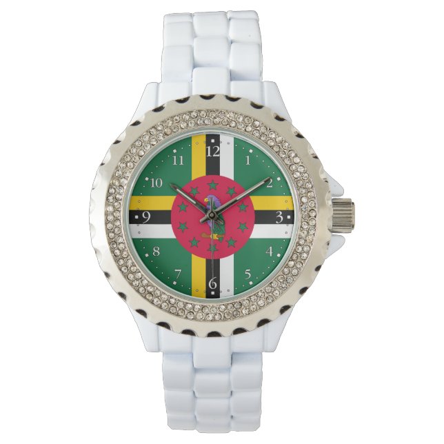 Dominica Flag Watch (Front)