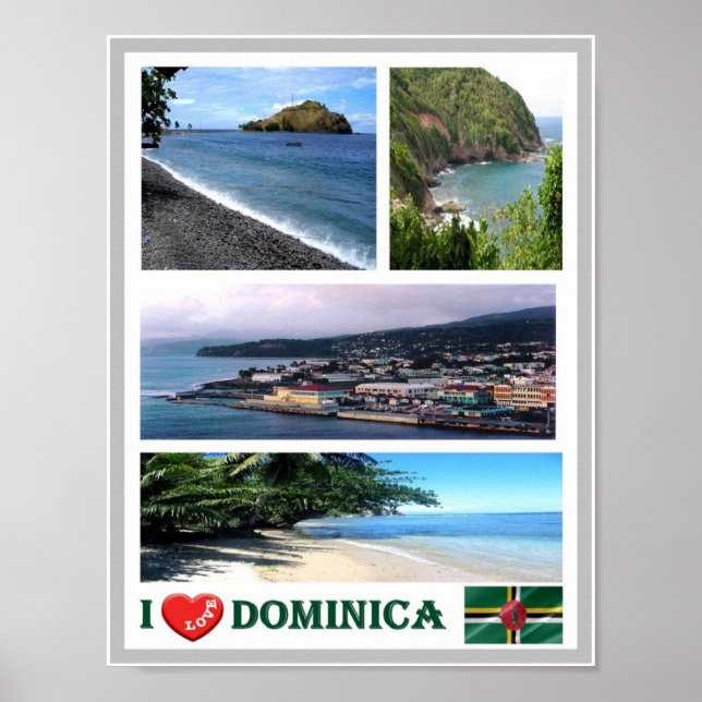 Dominica - I Love - Poster (Front)