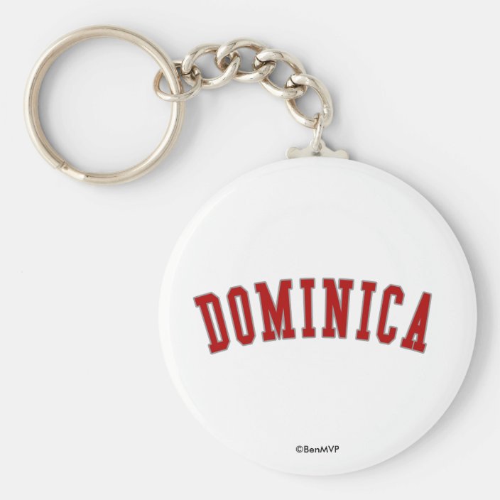 Dominica Key Chain