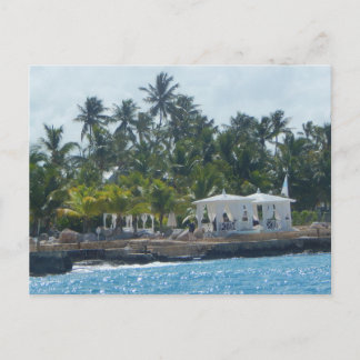 DOMINICA REPUBLIC 2 POSTCARD