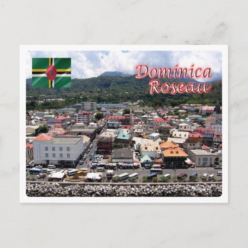 Dominica _ Roseau _ Cuise Pics _ Postcard