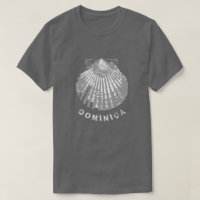 Dominica seashell distressed