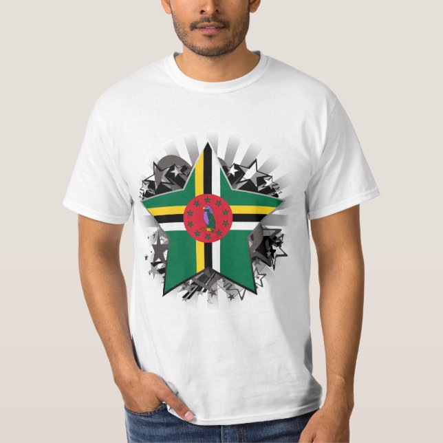 Dominica Star T-Shirt (Front)