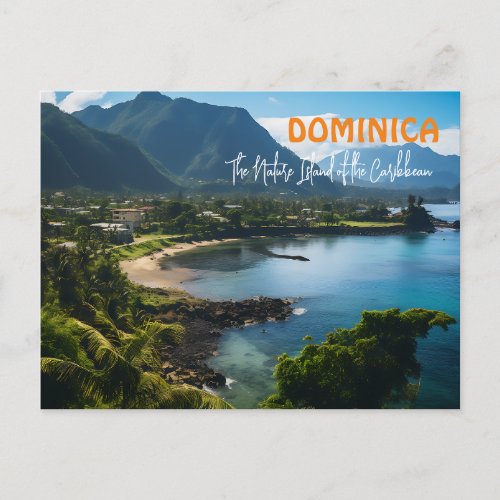 DOMINICA The Nature Island of the Caribbean Postcard