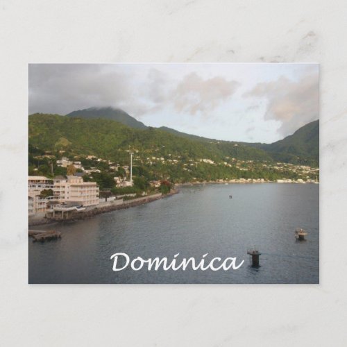 Dominica View Postcard