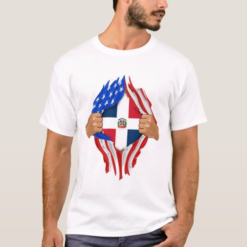 Dominican American T_Shirt