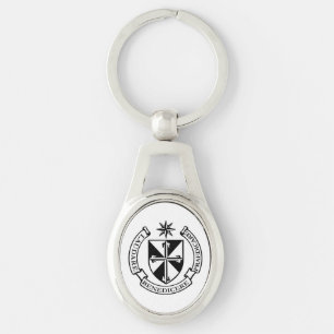 Dominican Catholic Keychain