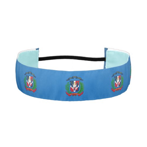 Dominican coat of arms athletic headband