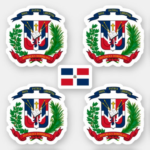 Dominican coat of arms sticker