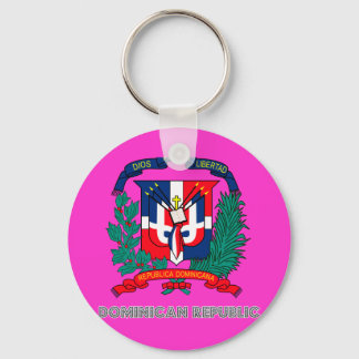 Dominican Emblem Keychain