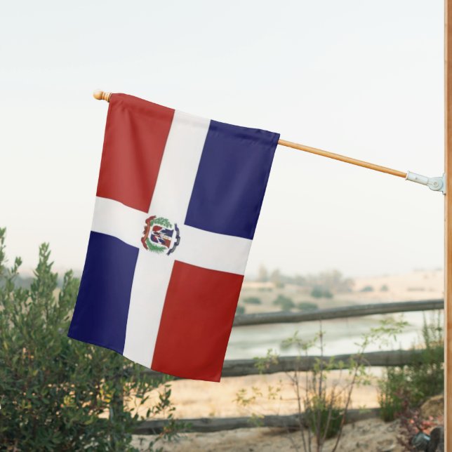 DOMINICAN FLAG (Insitu (Back))