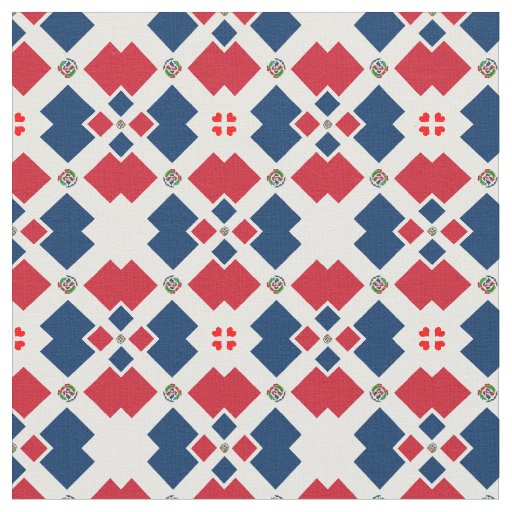 Dominican Flag & Dominican Republic Fabric fashion