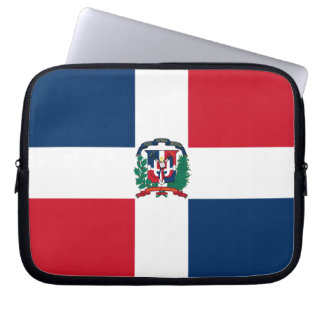 Dominican Flag Laptop Sleeve