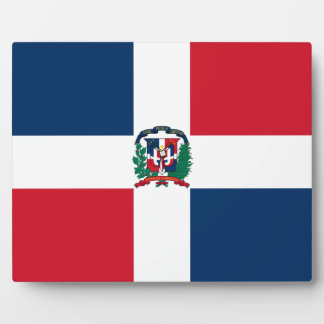Dominican Flag Plaque