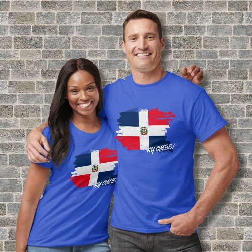 Dominican Pride   Flag T_shirts 