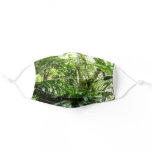 Dominican Rain Forest I Tropical Green Nature Adult Cloth Face Mask