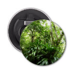 Dominican Rain Forest I Tropical Green Nature Bottle Opener