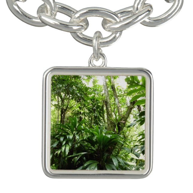 Dominican Rain Forest I Tropical Green Nature Bracelet (Design)