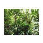 Dominican Rain Forest I Tropical Green Nature Doormat