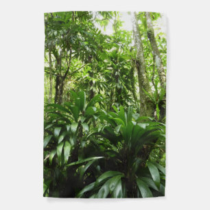 Dominican Rain Forest I Tropical Green Nature Garden Flag