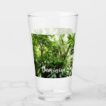 Dominican Rain Forest I Tropical Green Nature Glass