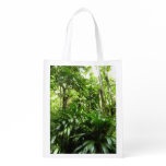 Dominican Rain Forest I Tropical Green Nature Grocery Bag