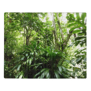 Dominican Rain Forest I Tropical Green Nature Jigsaw Puzzle
