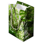 Dominican Rain Forest I Tropical Green Nature Medium Gift Bag
