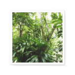 Dominican Rain Forest I Tropical Green Nature Napkins