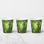 Dominican Rain Forest I Tropical Green Nature Paper Cups