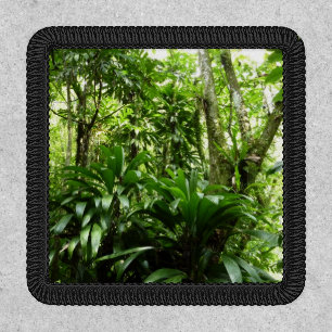 Dominican Rain Forest I Tropical Green Nature Patch
