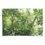Dominican Rain Forest I Tropical Green Nature Pillow Case