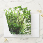 Dominican Rain Forest I Tropical Green Nature Pocket Folder