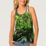 Dominican Rain Forest I Tropical Green Nature Tank Top