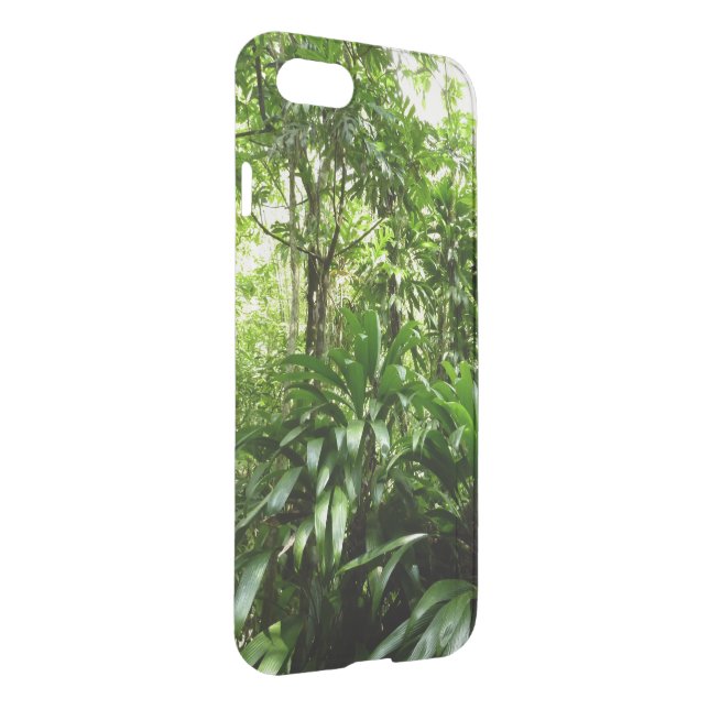 Dominican Rain Forest I Tropical Green Nature Uncommon iPhone Case (Back/Right)