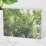 Dominican Rain Forest I Tropical Green Nature Wooden Box Sign