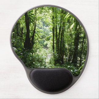 Dominican Rain Forest II Tropical Green Gel Mouse Pad