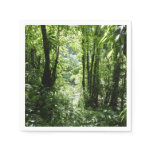 Dominican Rain Forest II Tropical Green Napkins