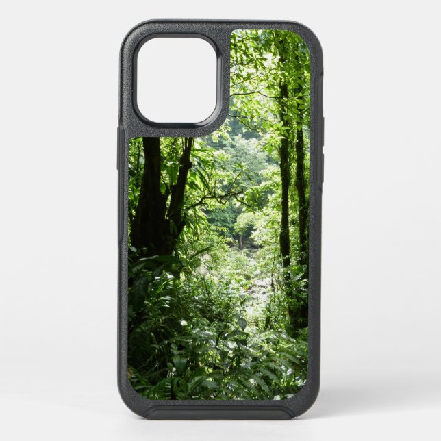 Dominican Rain Forest II Tropical Green Otterbox iPhone Case (Back)