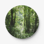 Dominican Rain Forest II Tropical Green Paper Plates